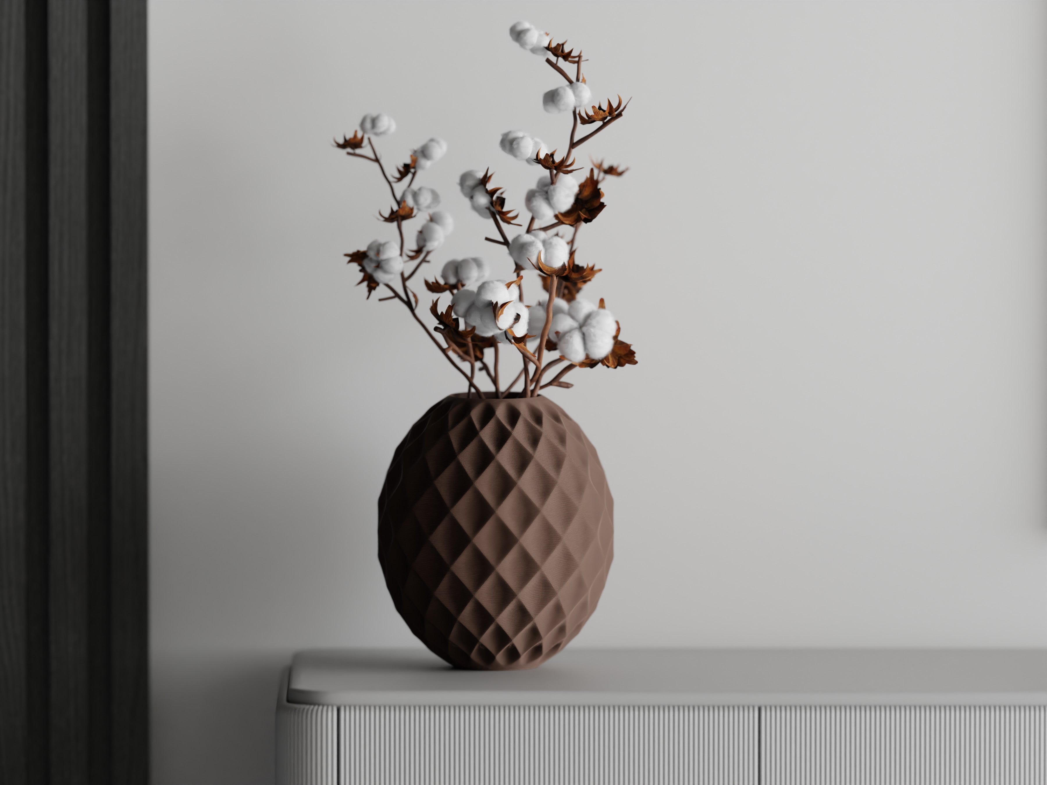 NoirCotton Vase