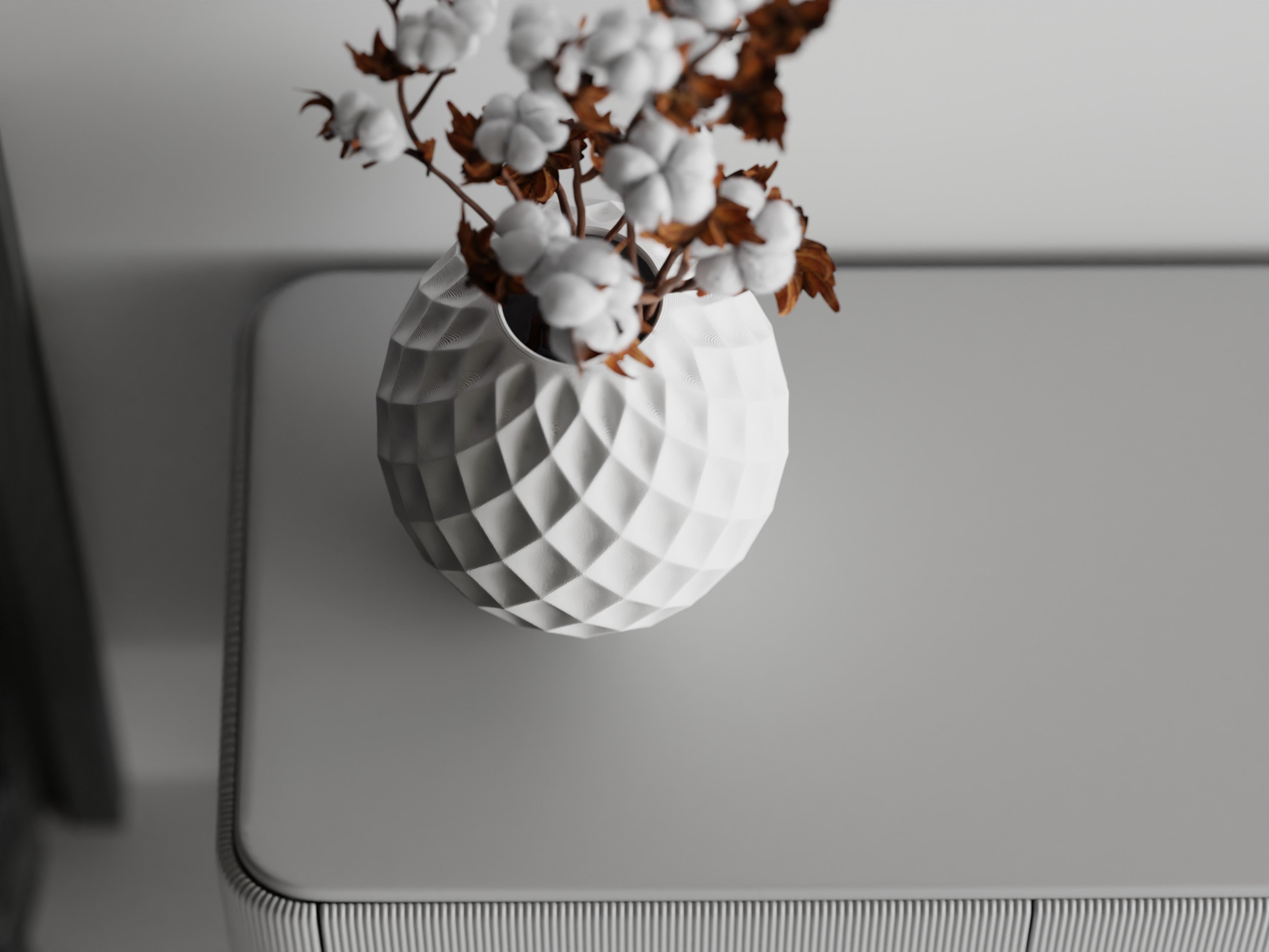 NoirCotton Vase