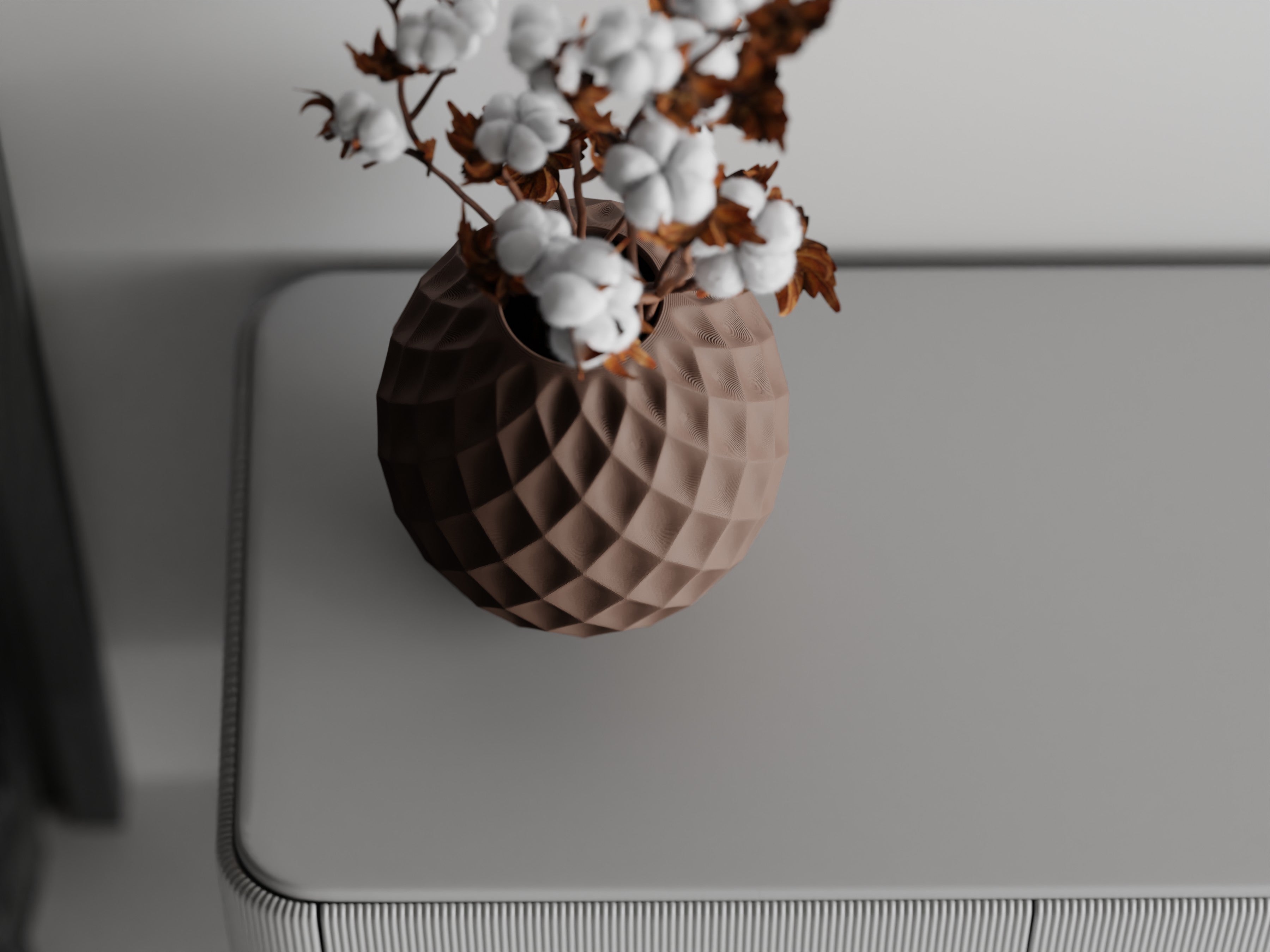 NoirCotton Vase
