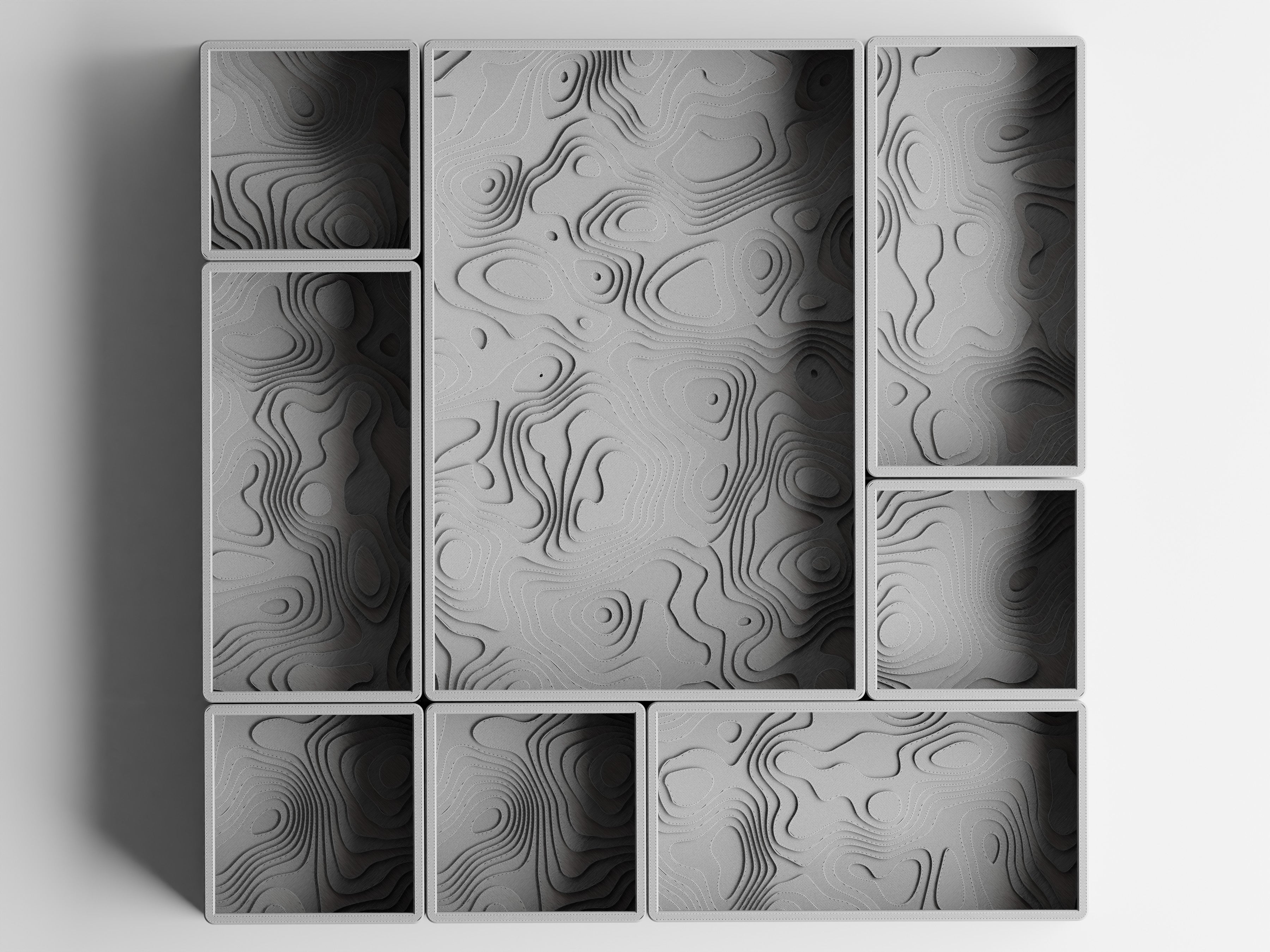 TopoTray – 3-teiliges Organizer-Set